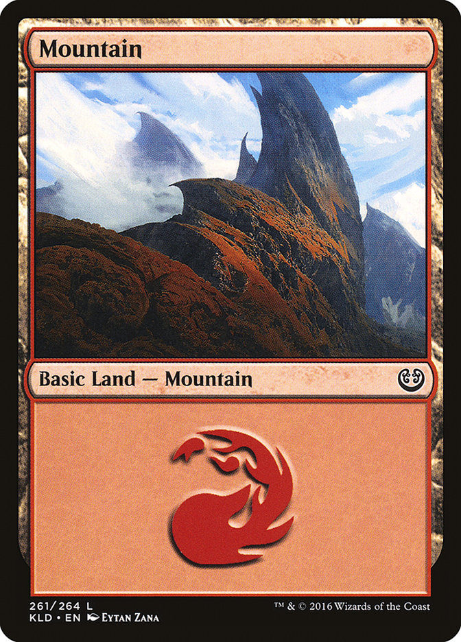 Mountain (261) [Kaladesh] | Game Grid - Logan
