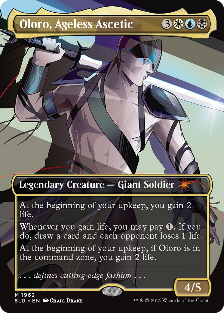 Oloro, Ageless Ascetic (Rainbow Foil) [Secret Lair Drop Series] | Game Grid - Logan