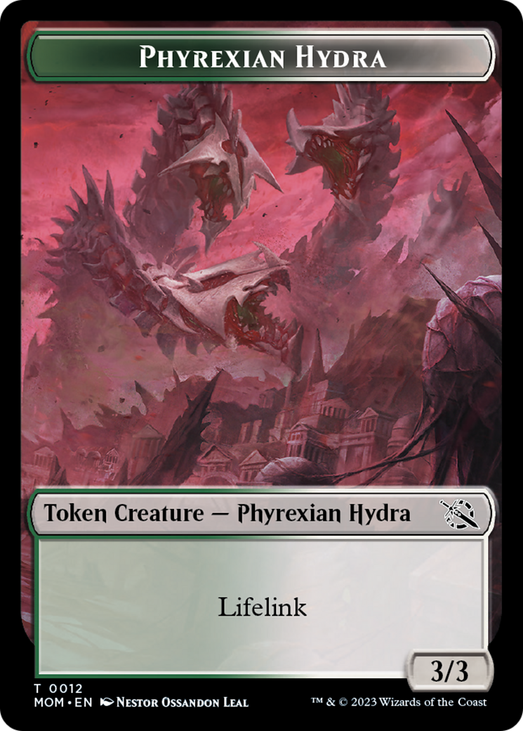 Phyrexian Hydra Token (12) [March of the Machine Tokens] | Game Grid - Logan