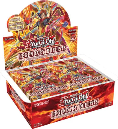 Yugioh: Legendary Duelists - Soulburning Volcano Booster Box | Game Grid - Logan