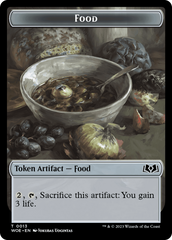 Faerie // Food (0013) Double-Sided Token [Wilds of Eldraine Tokens] | Game Grid - Logan