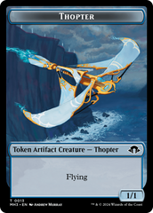 Phyrexian Germ // Thopter Double-Sided Token [Modern Horizons 3 Tokens] | Game Grid - Logan