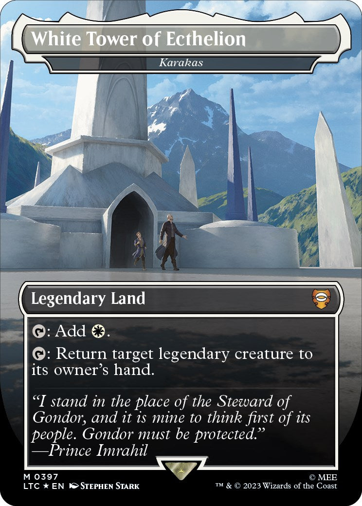 White Tower of Ecthelion - Karakas (Surge Foil Realms and Relics) [The Lord of the Rings: Tales of Middle-Earth Commander] | Game Grid - Logan