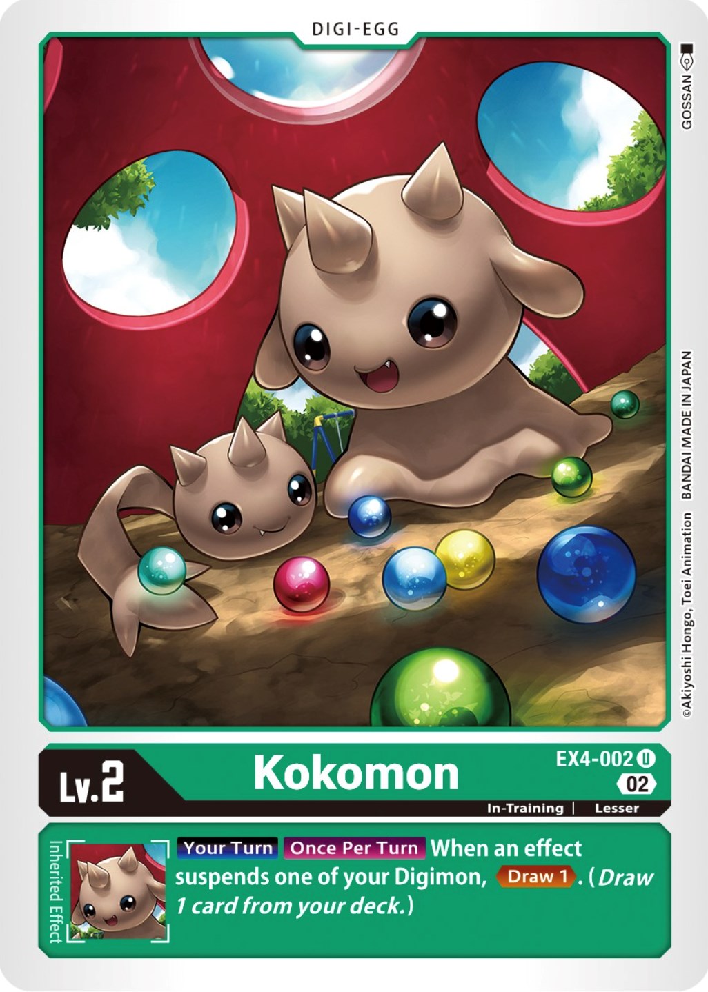 Kokomon [EX4-002] [Alternative Being Booster] | Game Grid - Logan