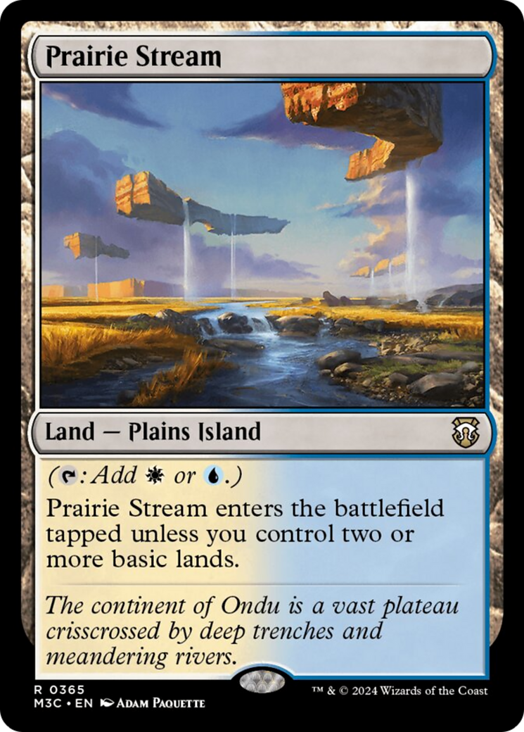 Prairie Stream [Modern Horizons 3 Commander] | Game Grid - Logan