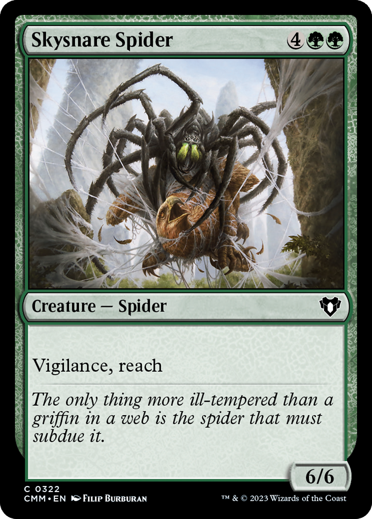 Skysnare Spider [Commander Masters] | Game Grid - Logan