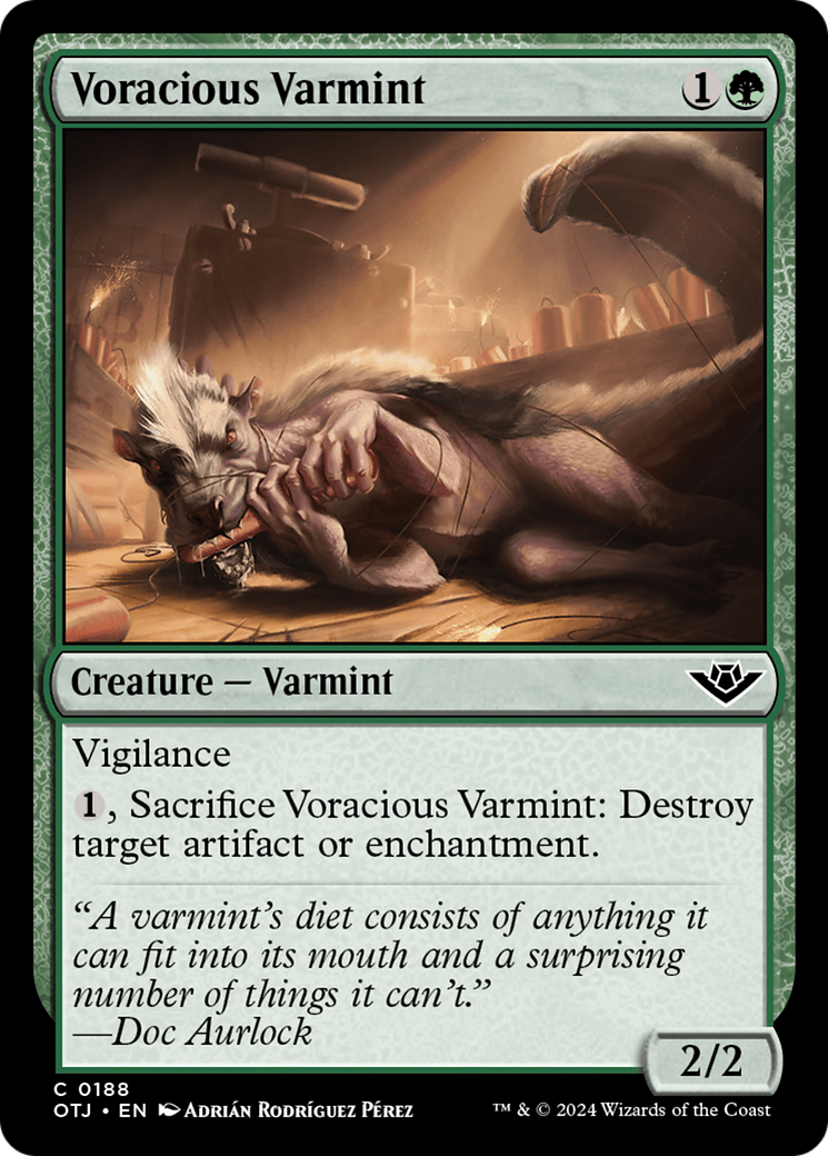Voracious Varmint [Outlaws of Thunder Junction] | Game Grid - Logan