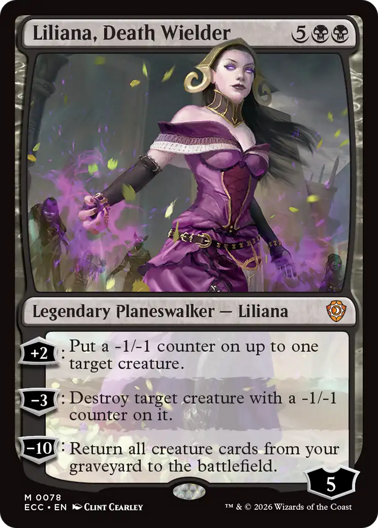 Liliana, Death Wielder [Lorwyn Eclipsed Commander] | Game Grid - Logan