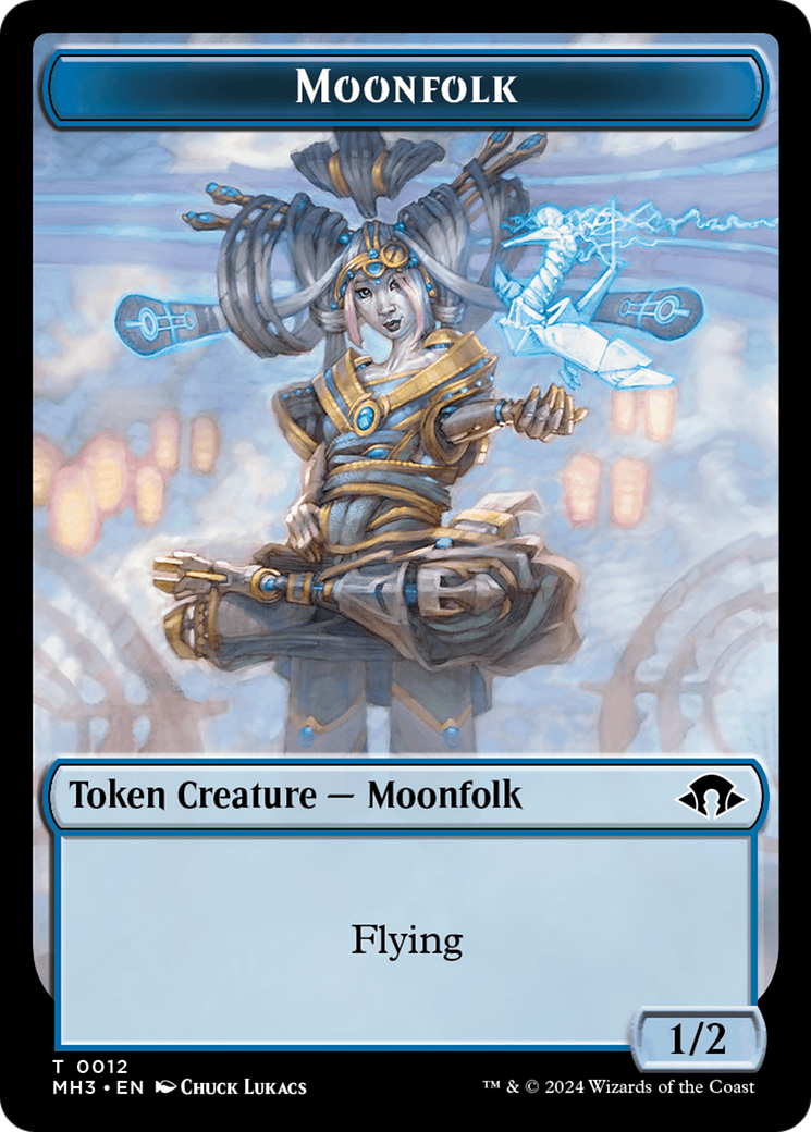 Moonfolk Token [Modern Horizons 3 Tokens] | Game Grid - Logan