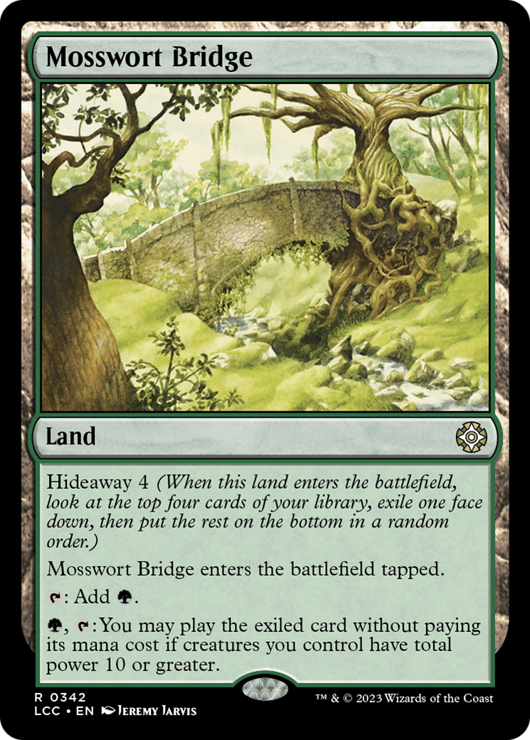 Mosswort Bridge [The Lost Caverns of Ixalan Commander] | Game Grid - Logan
