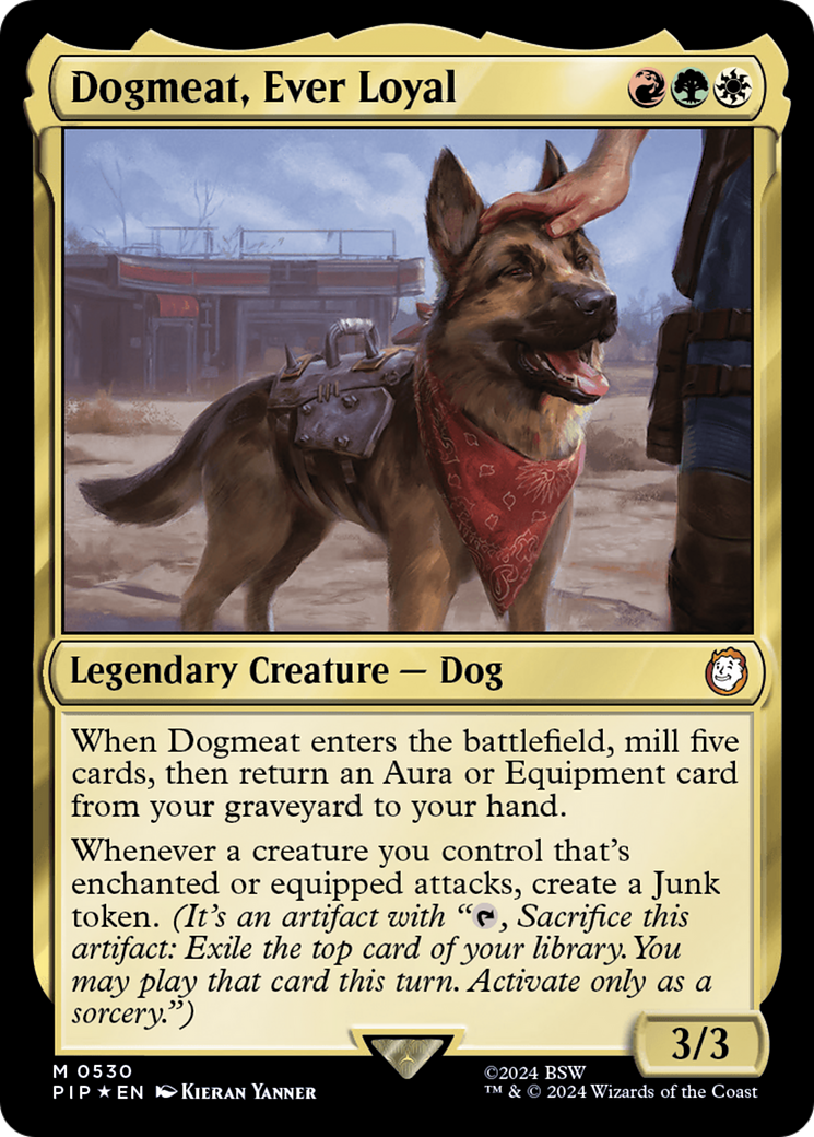 Dogmeat, Ever Loyal (Surge Foil) [Fallout] | Game Grid - Logan