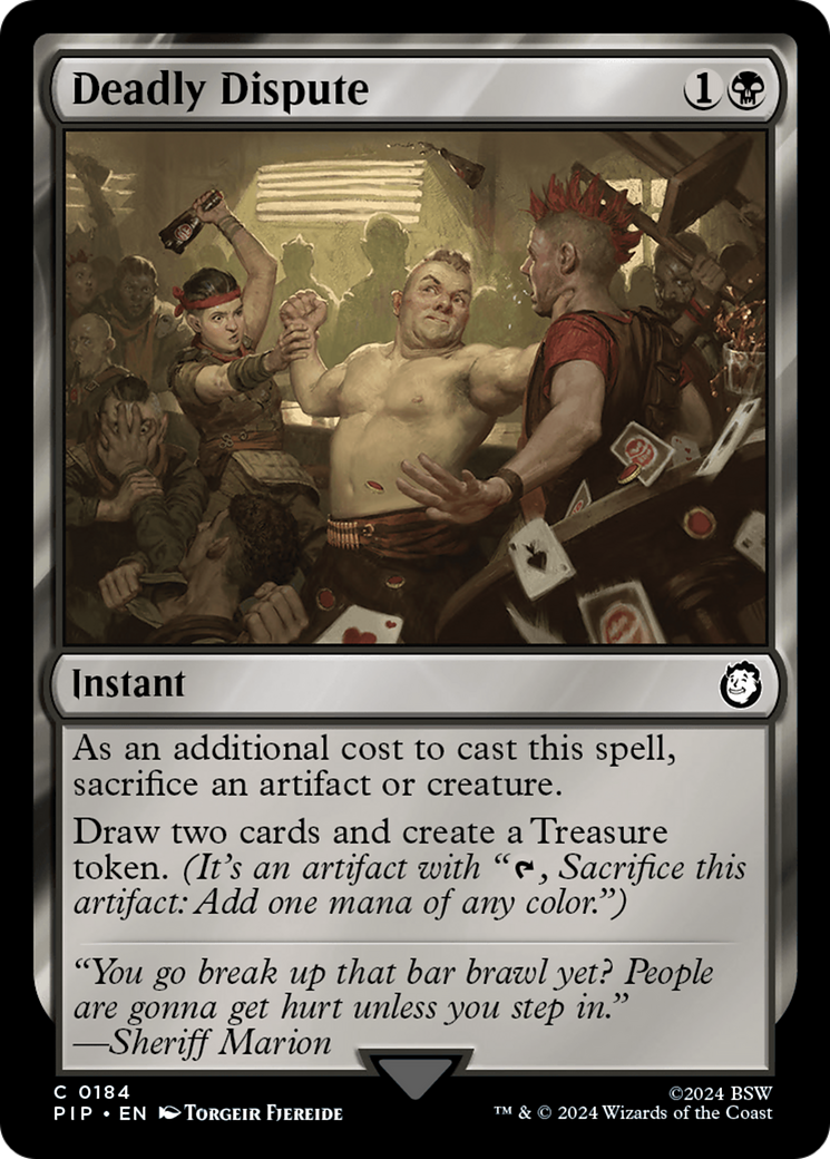 Deadly Dispute [Fallout] | Game Grid - Logan