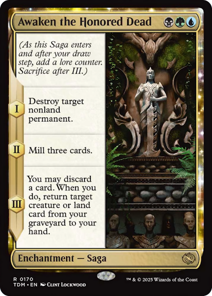 Awaken the Honored Dead [Tarkir: Dragonstorm] | Game Grid - Logan