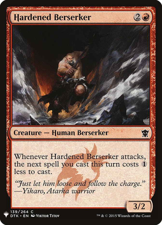 Hardened Berserker [Mystery Booster] | Game Grid - Logan