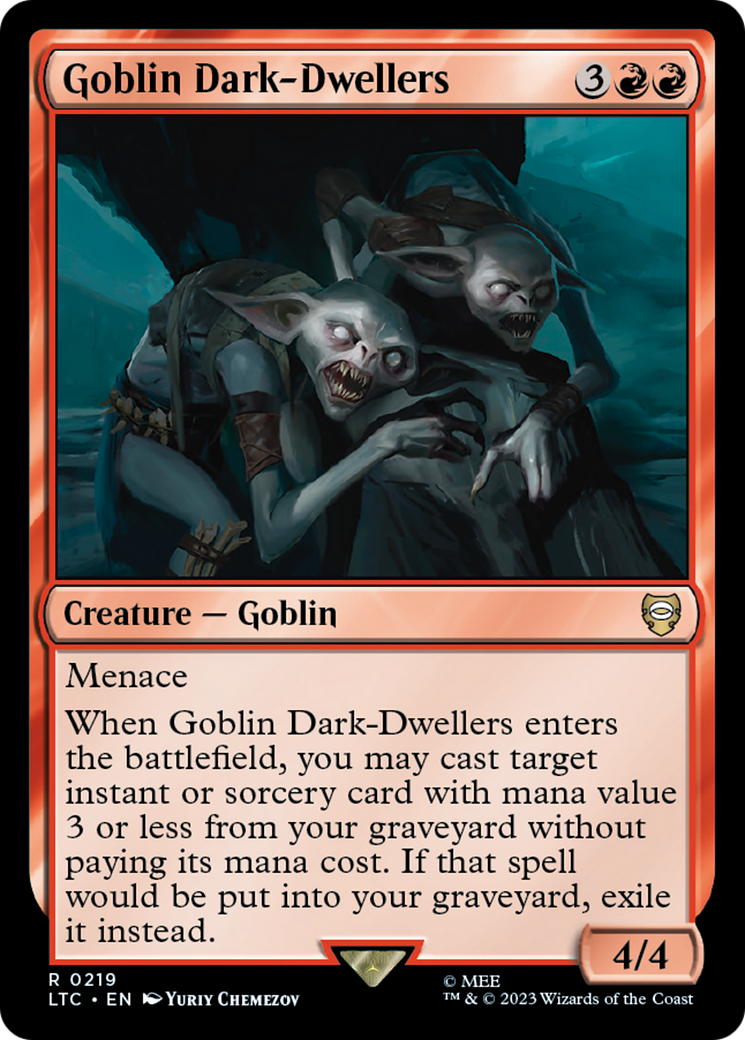 Goblin Dark-Dwellers [The Lord of the Rings: Tales of Middle-Earth Commander] | Game Grid - Logan