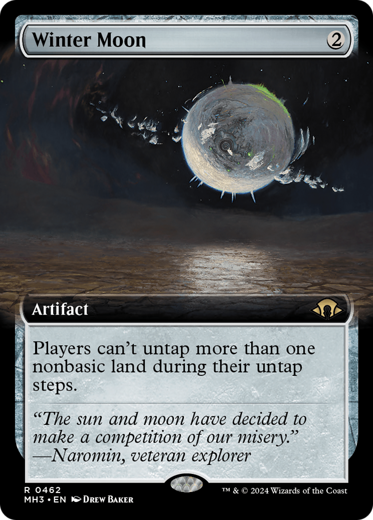 Winter Moon (Extended Art) [Modern Horizons 3] | Game Grid - Logan