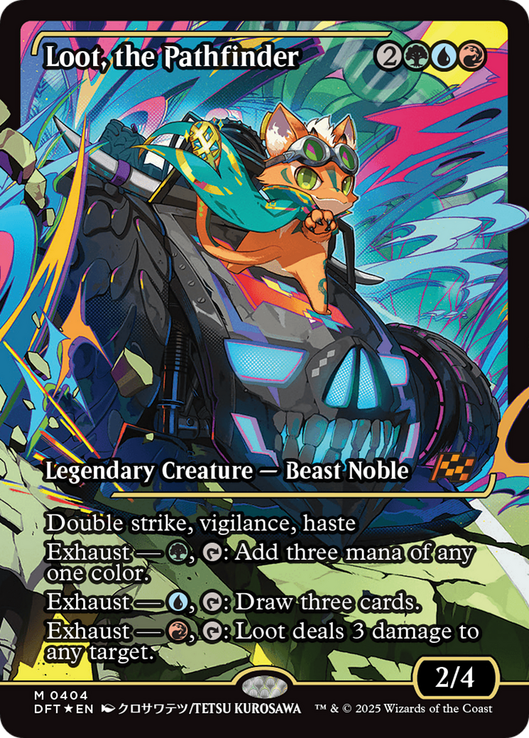 Loot, the Pathfinder (Showcase) [Aetherdrift] | Game Grid - Logan