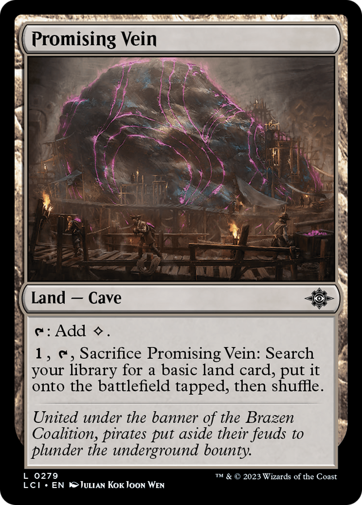 Promising Vein [The Lost Caverns of Ixalan] | Game Grid - Logan