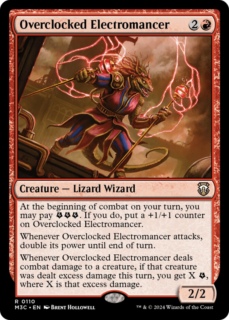 Overclocked Electromancer [Modern Horizons 3 Commander] | Game Grid - Logan