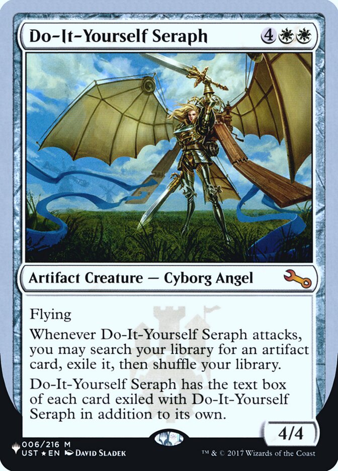 Do-It-Yourself Seraph (Unfinity Foil Edition) [The List] | Game Grid - Logan