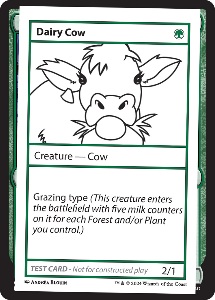 Dairy Cow [Mystery Booster 2 Playtest Cards] | Game Grid - Logan