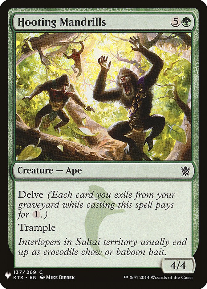 Hooting Mandrills [Mystery Booster] | Game Grid - Logan