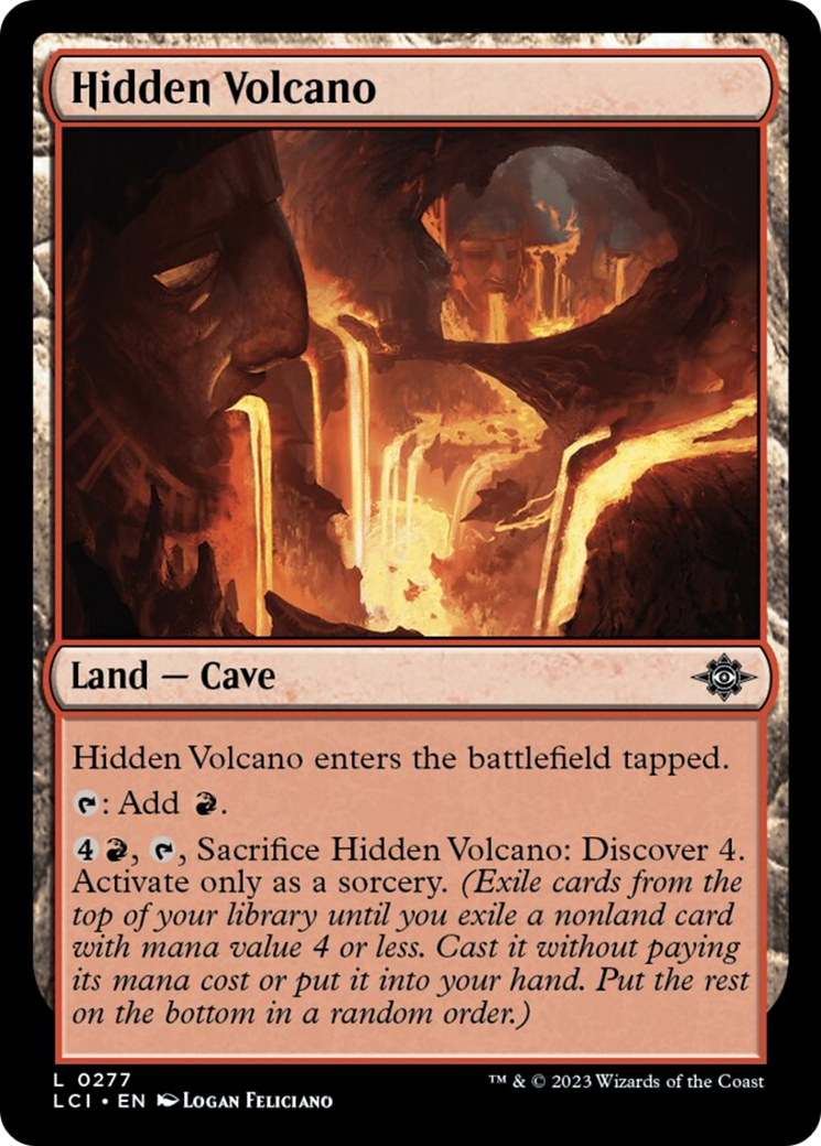 Hidden Volcano [The Lost Caverns of Ixalan] | Game Grid - Logan