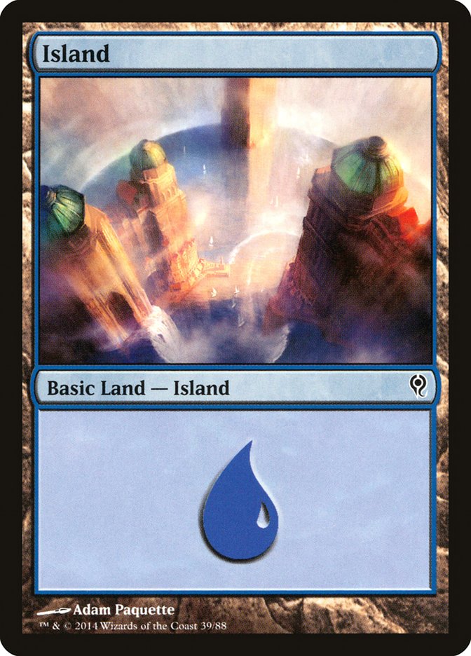 Island (39) [Duel Decks: Jace vs. Vraska] | Game Grid - Logan