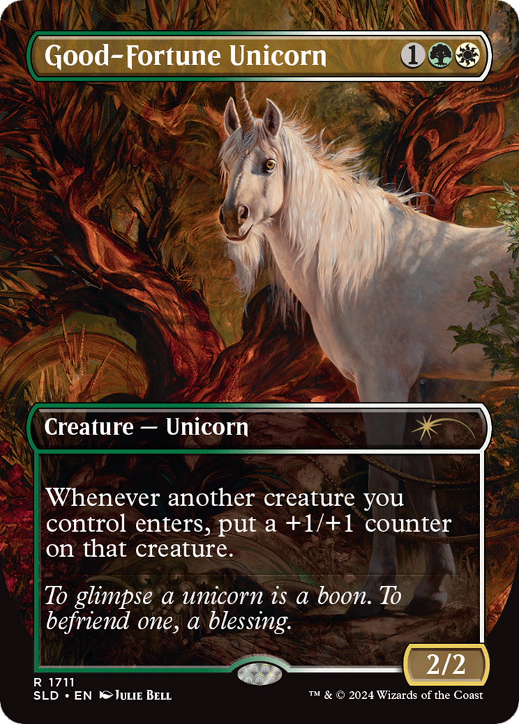 Good-Fortune Unicorn [Secret Lair Drop Series] | Game Grid - Logan