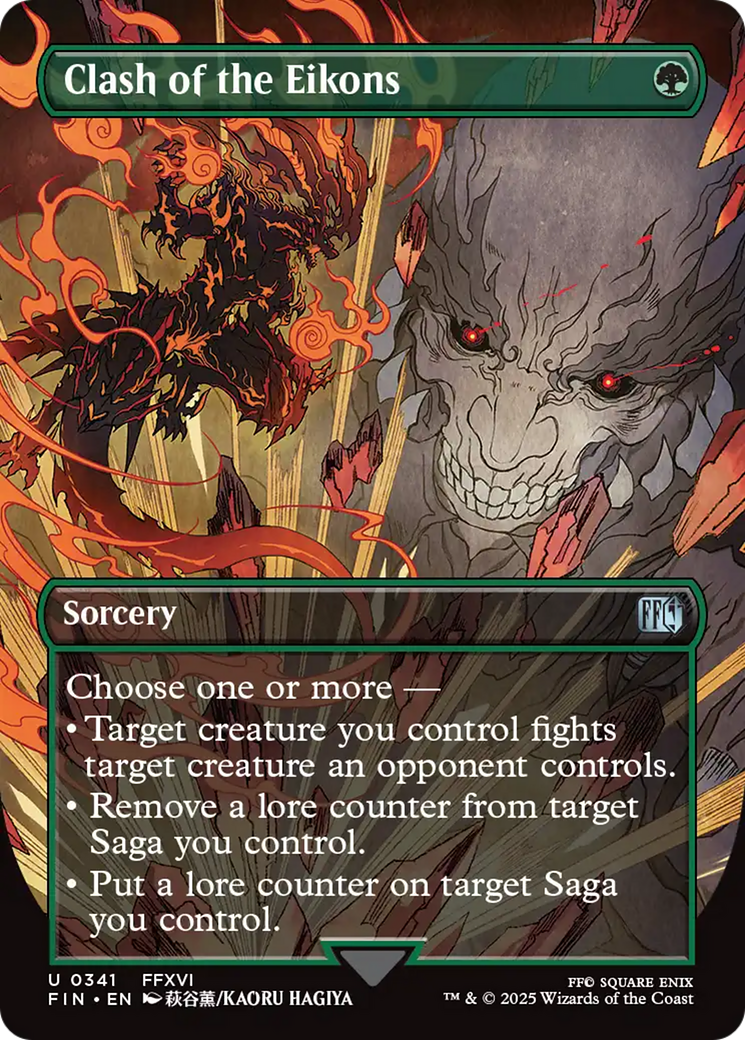 Clash of the Eikons (Borderless) [FINAL FANTASY] | Game Grid - Logan