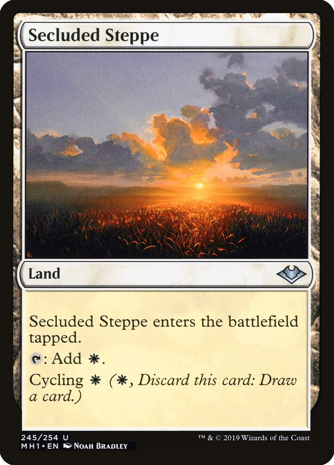 Secluded Steppe [Modern Horizons] | Game Grid - Logan