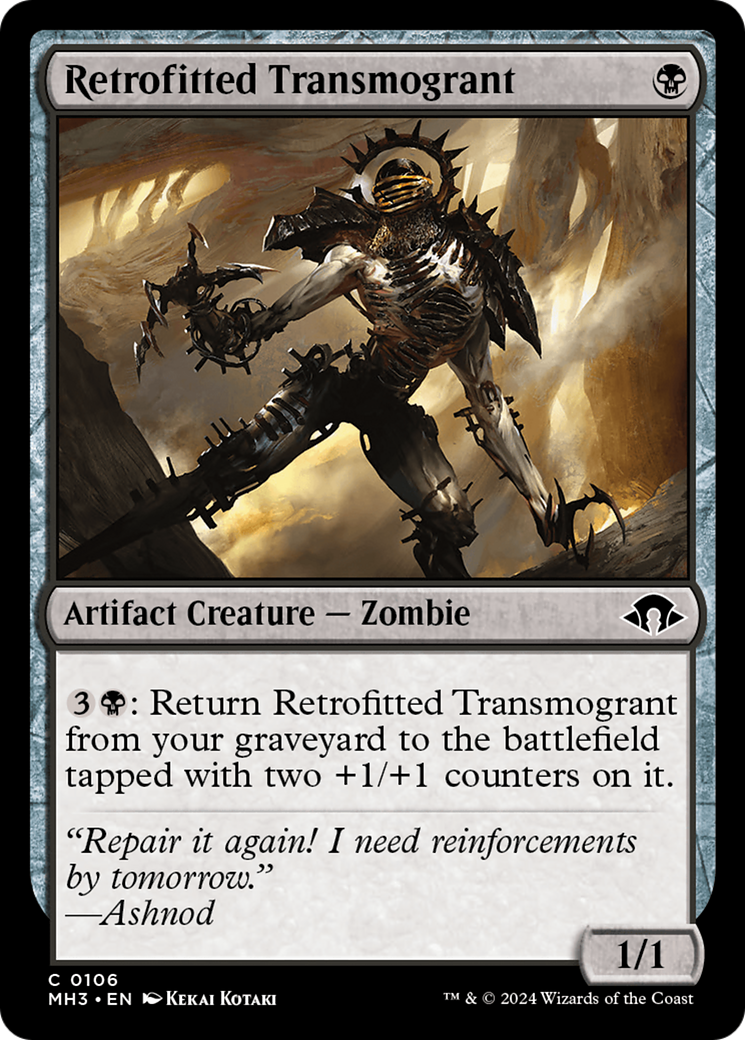 Retrofitted Transmogrant [Modern Horizons 3] | Game Grid - Logan