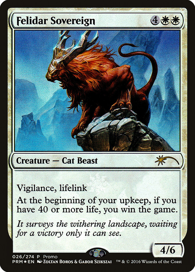 Felidar Sovereign [Resale Promos] | Game Grid - Logan