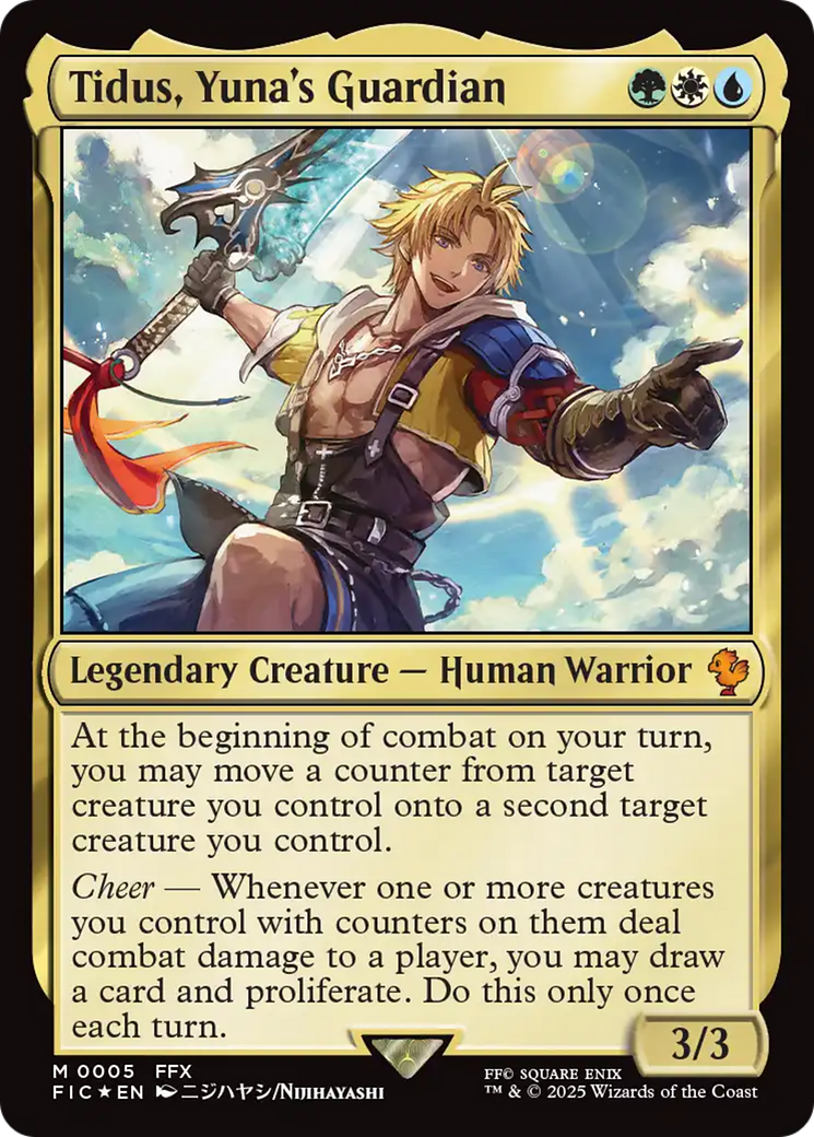Tidus, Yuna's Guardian [FINAL FANTASY Commander] | Game Grid - Logan