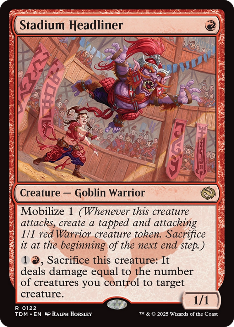 Stadium Headliner [Tarkir: Dragonstorm] | Game Grid - Logan