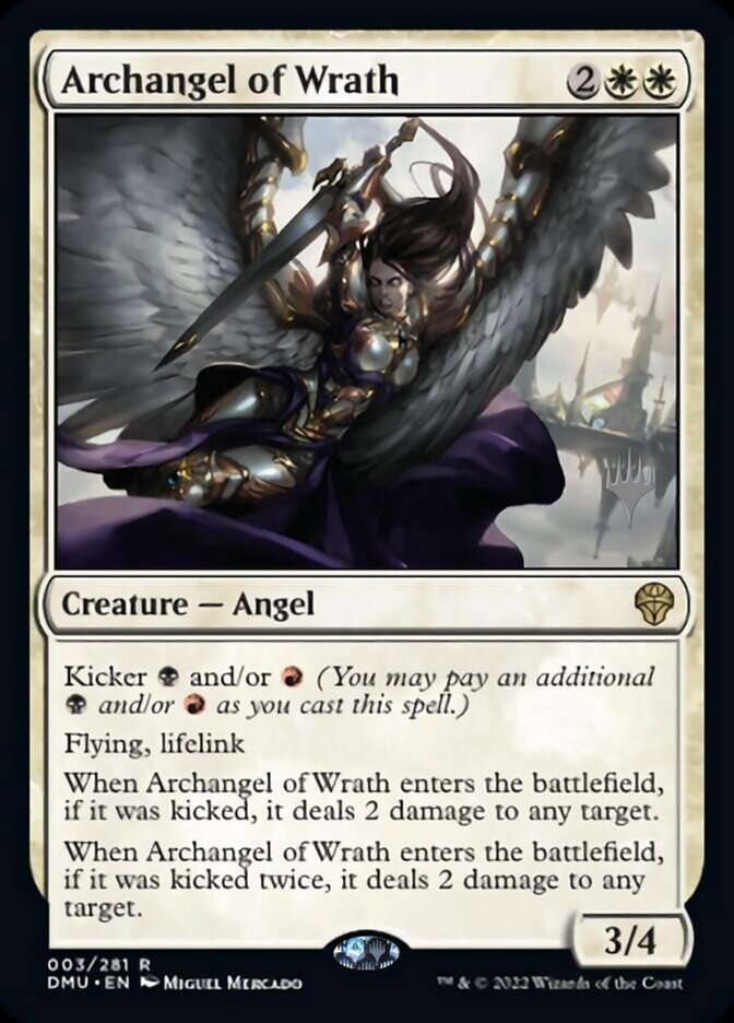 Archangel of Wrath (Promo Pack) [Dominaria United Promos] | Game Grid - Logan