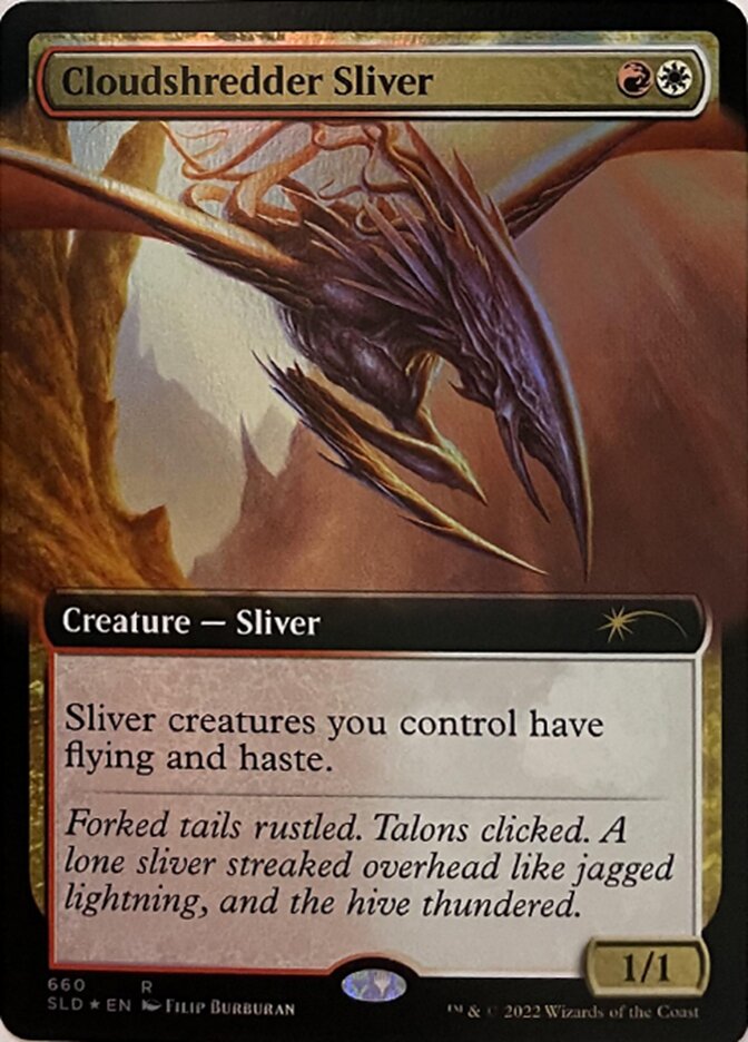 Cloudshredder Sliver (Extended Art) [Secret Lair Drop Promos] | Game Grid - Logan