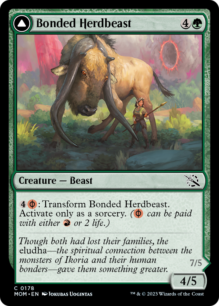 Bonded Herdbeast // Plated Kilnbeast [March of the Machine] | Game Grid - Logan