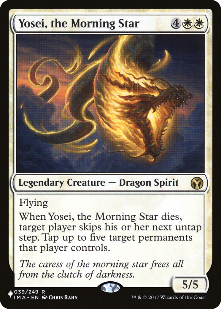 Yosei, the Morning Star [The List Reprints] | Game Grid - Logan