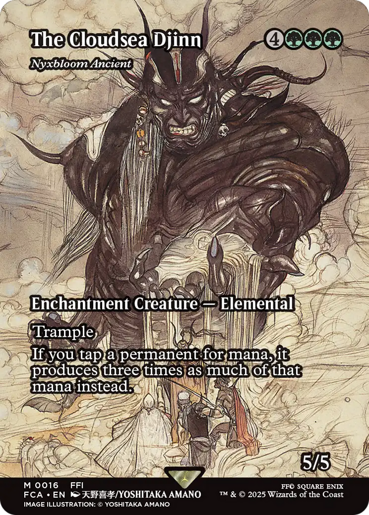 The Cloudsea Djinn - Nyxbloom Ancient (Showcase) [FINAL FANTASY : Through the Ages] | Game Grid - Logan