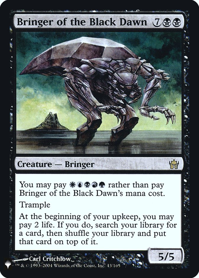 Bringer of the Black Dawn [Mystery Booster] | Game Grid - Logan