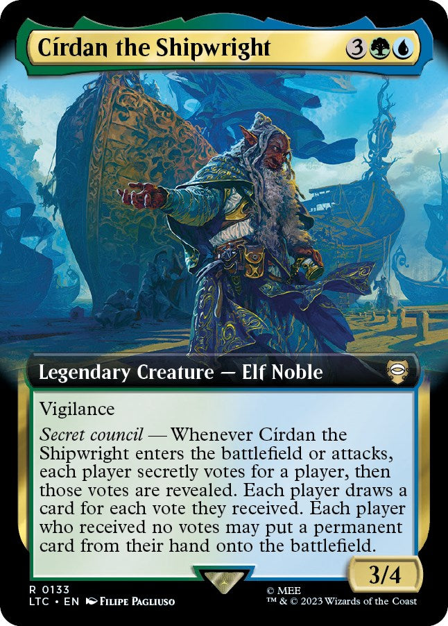 Cirdan the Shipwright (Extended Art) [The Lord of the Rings: Tales of Middle-Earth Commander] | Game Grid - Logan