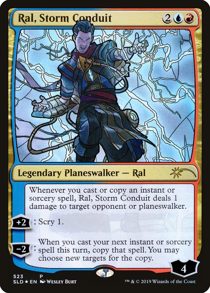 Ral, Storm Conduit (Stained Glass) [Secret Lair Drop Promos] | Game Grid - Logan