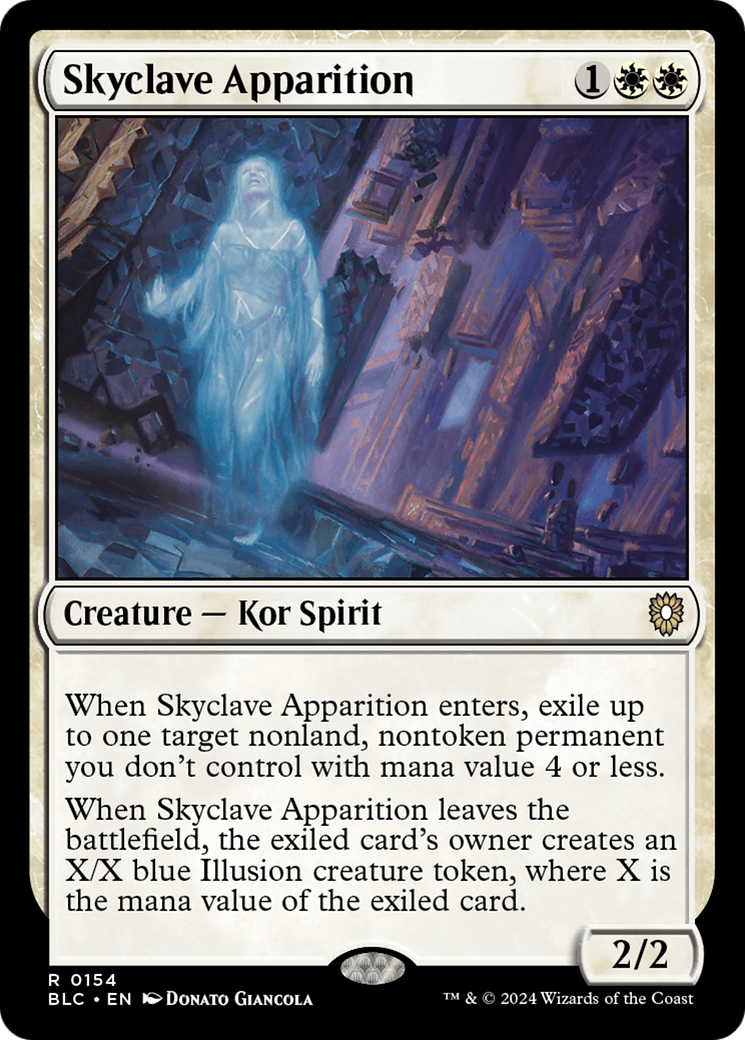 Skyclave Apparition [Bloomburrow Commander] | Game Grid - Logan