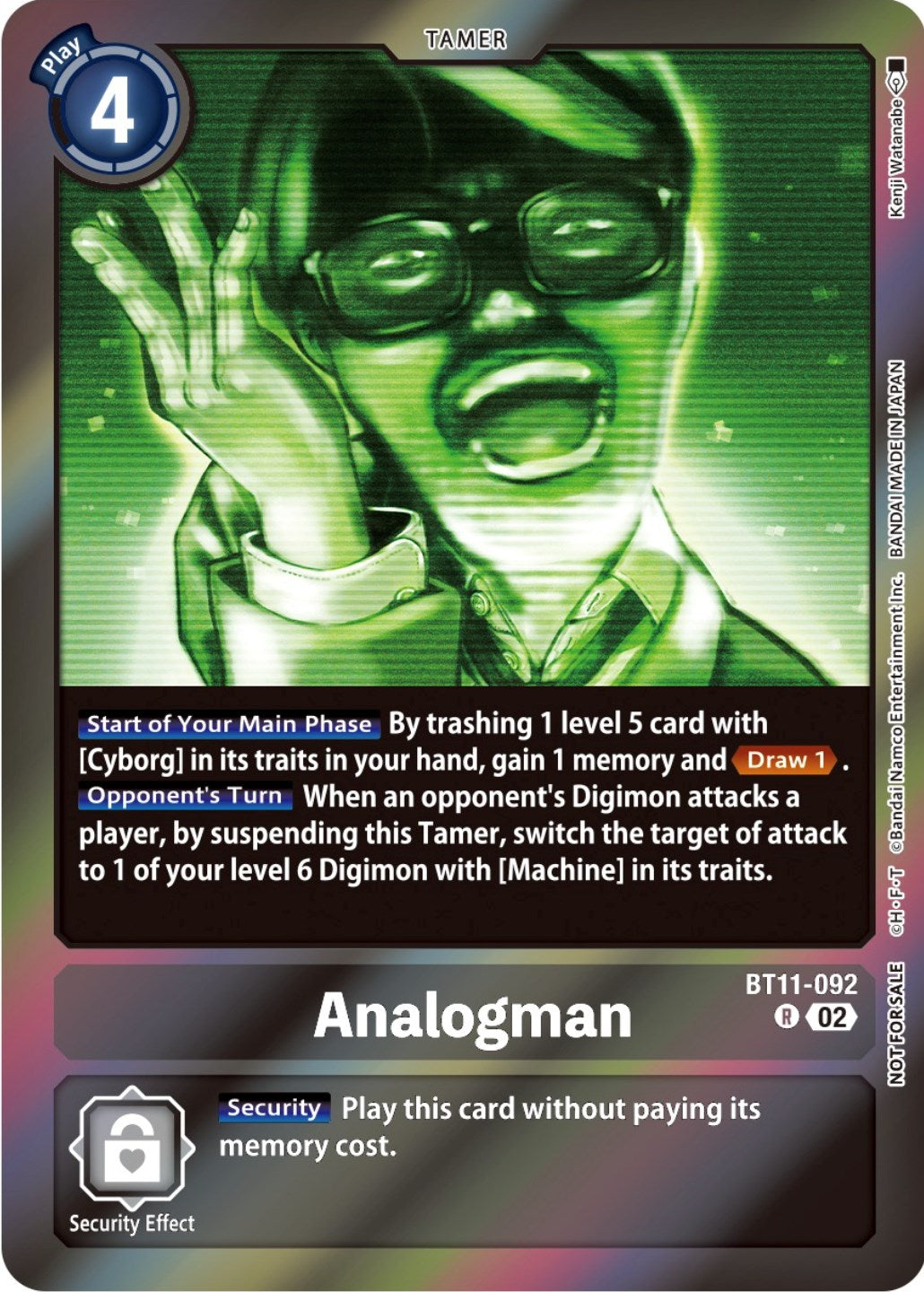 Analogman [BT11-092] (Event Pack 5) [Dimensional Phase Promos] | Game Grid - Logan