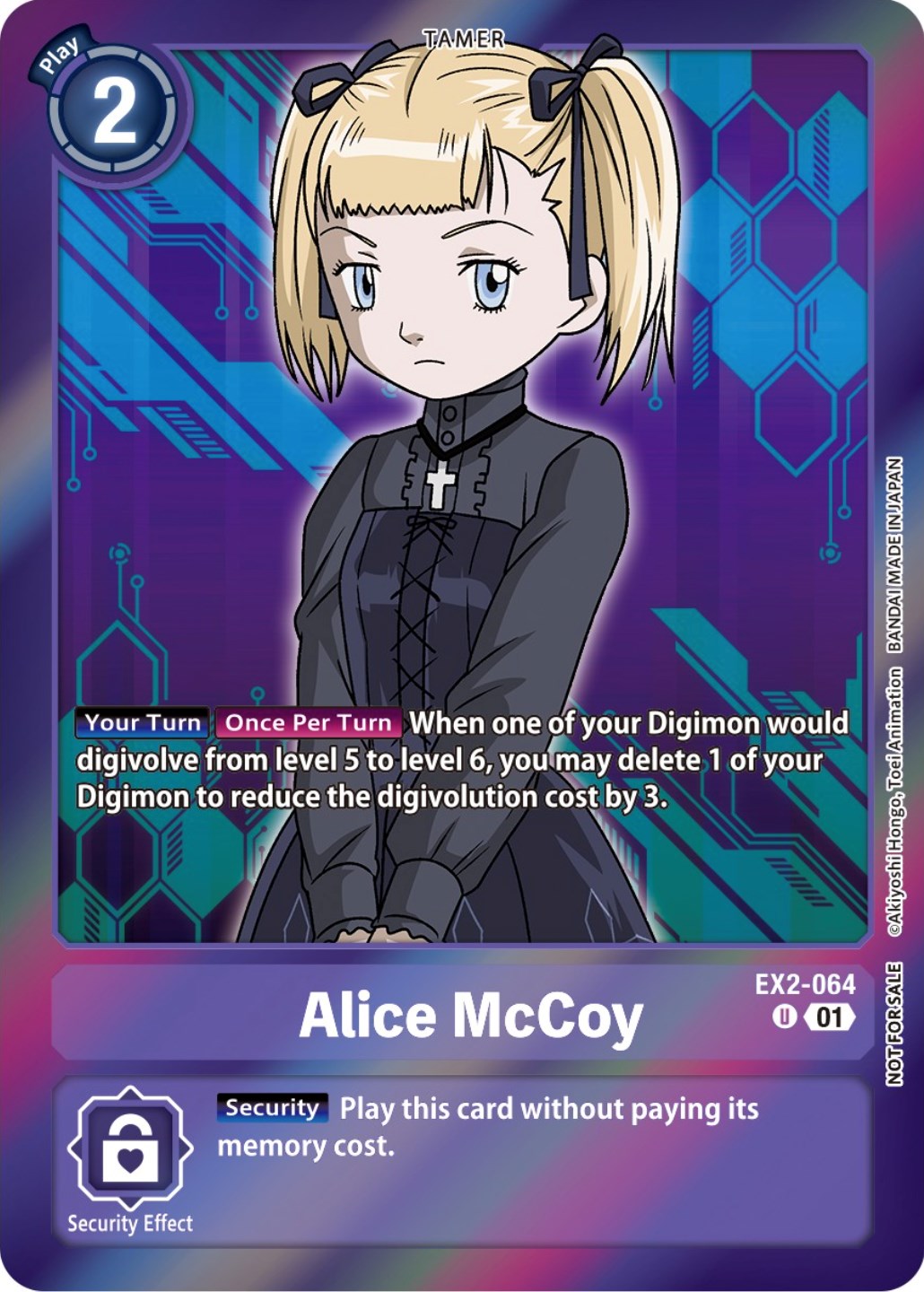 Alice McCoy [EX2-064] (Event Pack 5) [Digital Hazard Promos] | Game Grid - Logan