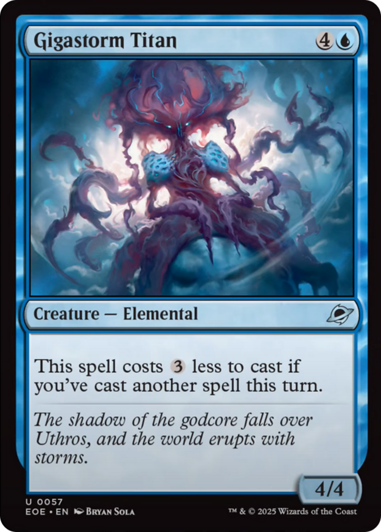 Gigastorm Titan [Edge of Eternities] | Game Grid - Logan