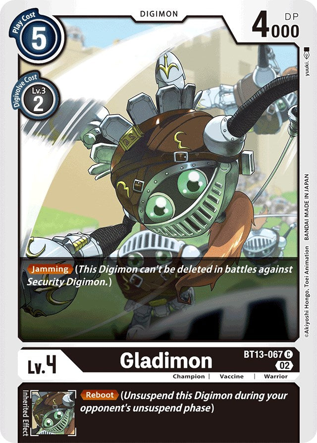 Gladimon [BT13-067] [Versus Royal Knights Booster] | Game Grid - Logan