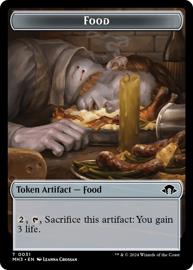 Phyrexian Germ // Food Double-Sided Token [Modern Horizons 3 Tokens] | Game Grid - Logan