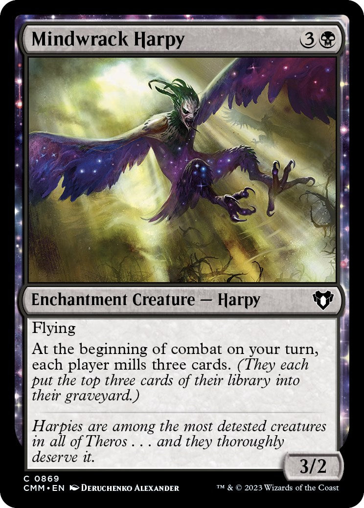 Mindwrack Harpy [Commander Masters] | Game Grid - Logan